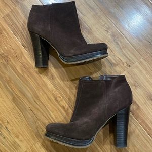 Beautiful Brown Ankle Boots like New Sz 8.5